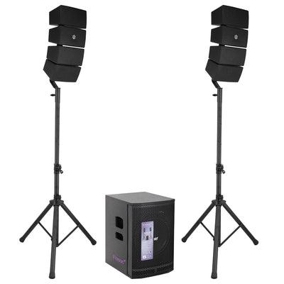Sistema de Audio Lineal Profesional Xonorum Array 15 STF Potencia 1100W, Audiencia 150 personas