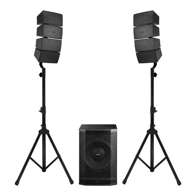Sistema de Audio Lineal Profesional Xonorum Array 15 STF Potencia 1100W, Audiencia 150 personas