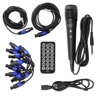 Sistema de Audio Lineal Profesional Xonorum Array 15 STF Potencia 1100W, Audiencia 150 personas
