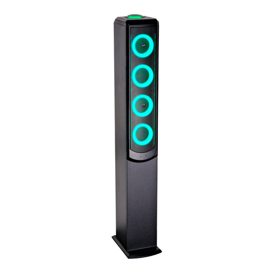 Torre de Sonido Inalámbrica Home audio: 50W con Woofer 5” y Luz LED RGB