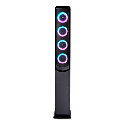 Barra de Sonido Torre Home Audio STF Subwoofer 50W USB SD 3.5 mm 6.3 mm FM True Wireless