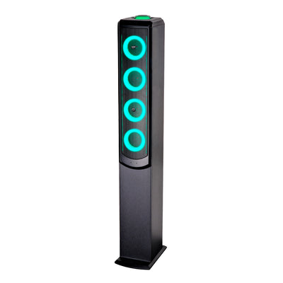 Barra de Sonido Torre Home Audio STF Subwoofer 50W USB SD 3.5 mm 6.3 mm FM True Wireless