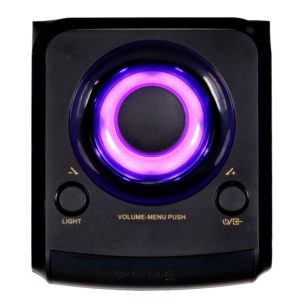Barra de Sonido Torre Home Audio STF Subwoofer 50W USB SD 3.5 mm 6.3 mm FM True Wireless