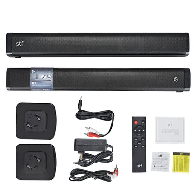 Barra de Sonido Home Audio 2.0 STF 30W HDMI OPTICO 3.5mm AUX USB
