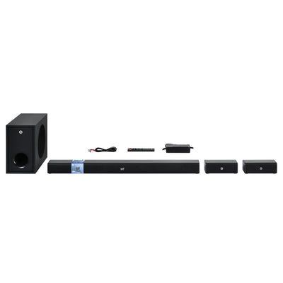 Barra de Sonido Home Audio 5.1 STF Subwoofer Alámbrico 90W HDMI OPTICO 3.5mm AUX USB