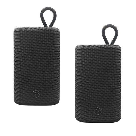 Two Pack Rogue STF: Bocina inalámbrica 2" TWS, IPX5 negro