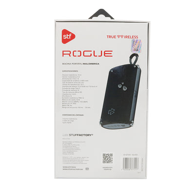 Kit Bocina Portatil Two Pack Rogue STF 2" TWS, IPX5 negro