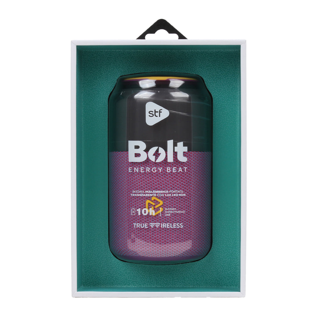 Bocina Portátil Bolt STF 5W 10hrs Uso Función Tws Protección IPX3 Rosa