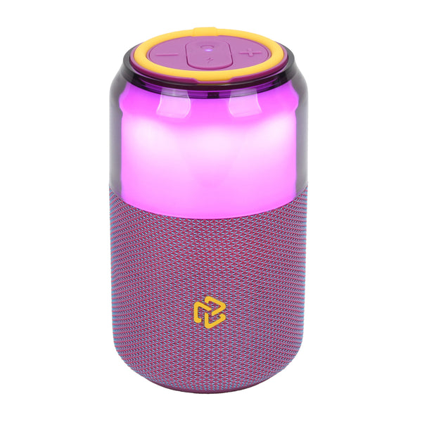 Bocina STF Bolt: 5W, 10 hrs, IPX3 y Luces LED, Morada