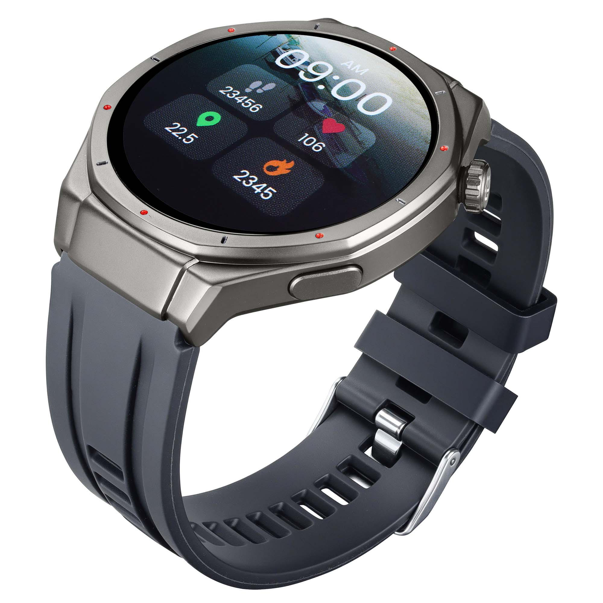 Smartwatch Reloj Kronos Odyssey STF Pantalla IPS 1.52" Resistencia al agua IP67