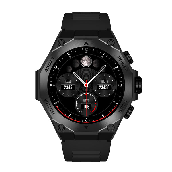 Smartwatch reloj inteligente | STF Kronos Quantum | AMOLED 1.4" pulgadas, IP67