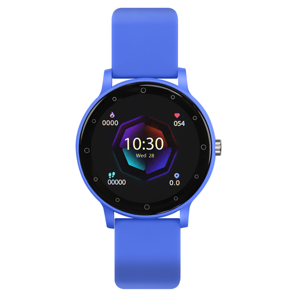 Smartwatch Reloj Kronos Insignia Round STF Pantalla 1.3" Resistencia al agua IP65 Lila