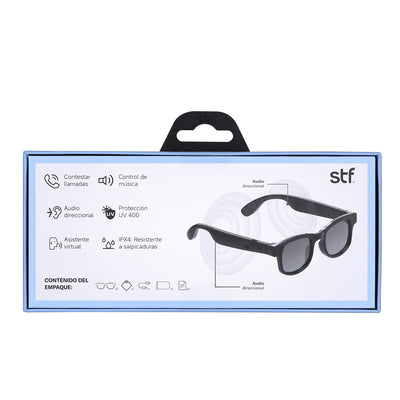 Lentes de Sol STF con Audio Lennz Audio Glasses STF 8Hrs Uso Protección UV400