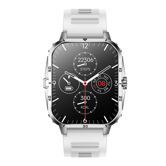 Smartwatch Kronos Insignia TFT 2.01", Llamadas, IP65 blanco