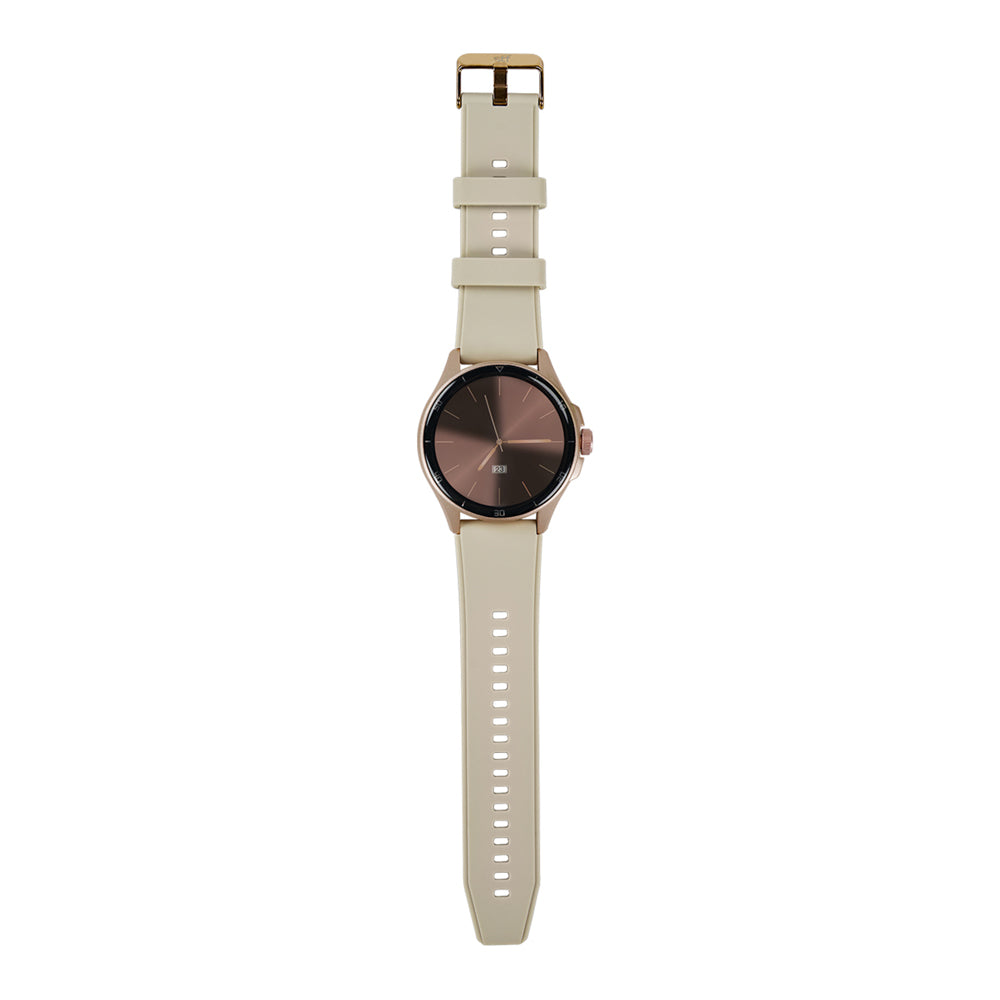 Smartwatch Reloj Kronos Oblivion STF Pantalla Amoled 1.43" Resistencia al agua IP68 Beige