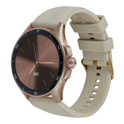 Smartwatch Reloj Kronos Oblivion STF Pantalla Amoled 1.43" Resistencia al agua IP68 Beige