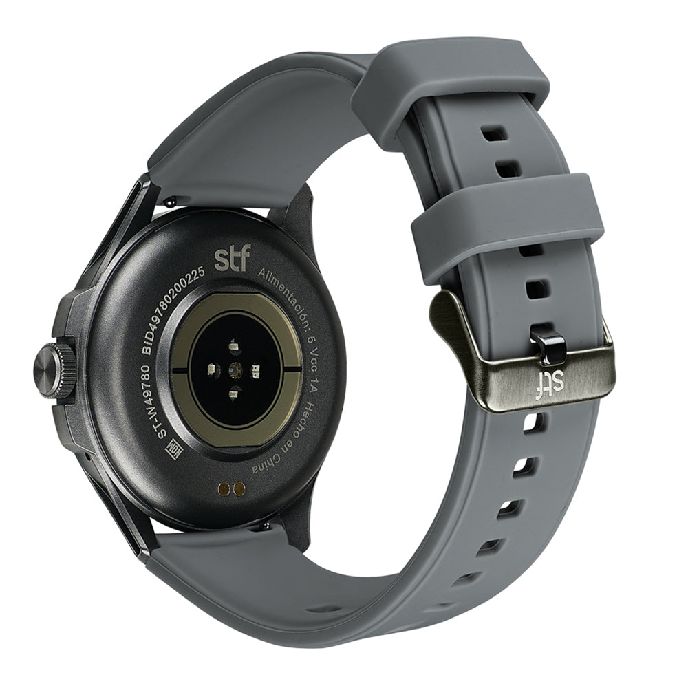 Smartwatch Reloj Kronos Oblivion STF Pantalla Amoled 1.43" Resistencia al agua IP68 Negro