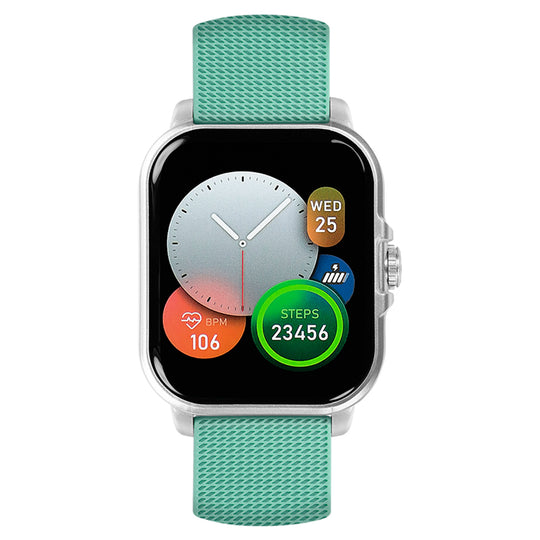 Smartwatch reloj inteligente Kronos Trek Square: Pantalla 2", resistencia IP67