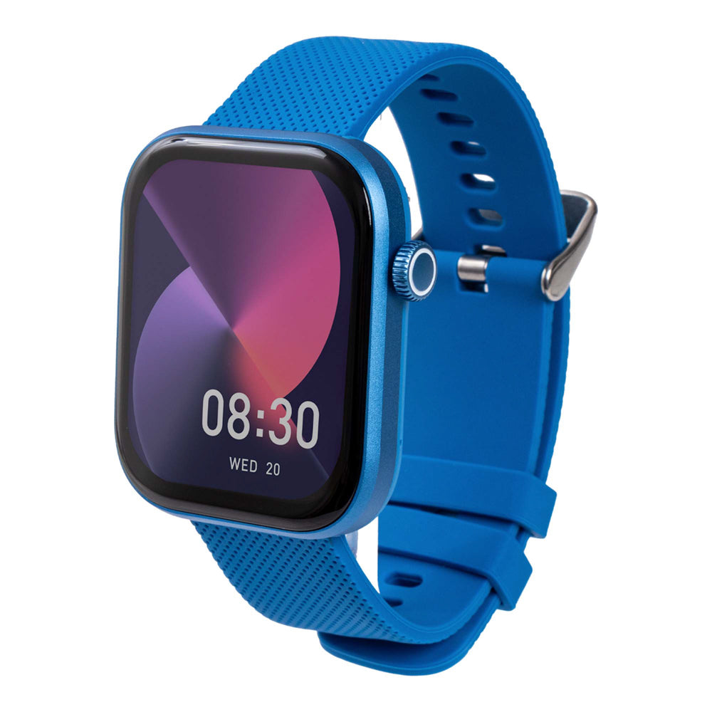 Smartwatch Reloj Kronos Solaris STF Pantalla Amoled 1.85"Resistencia al agua IP67 Azul