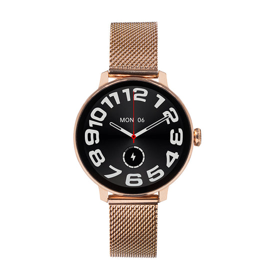 Smartwatch reloj inteligente | STF Kronos Amber | Pantalla AMOLED Protección IP67 Contesta llamadas