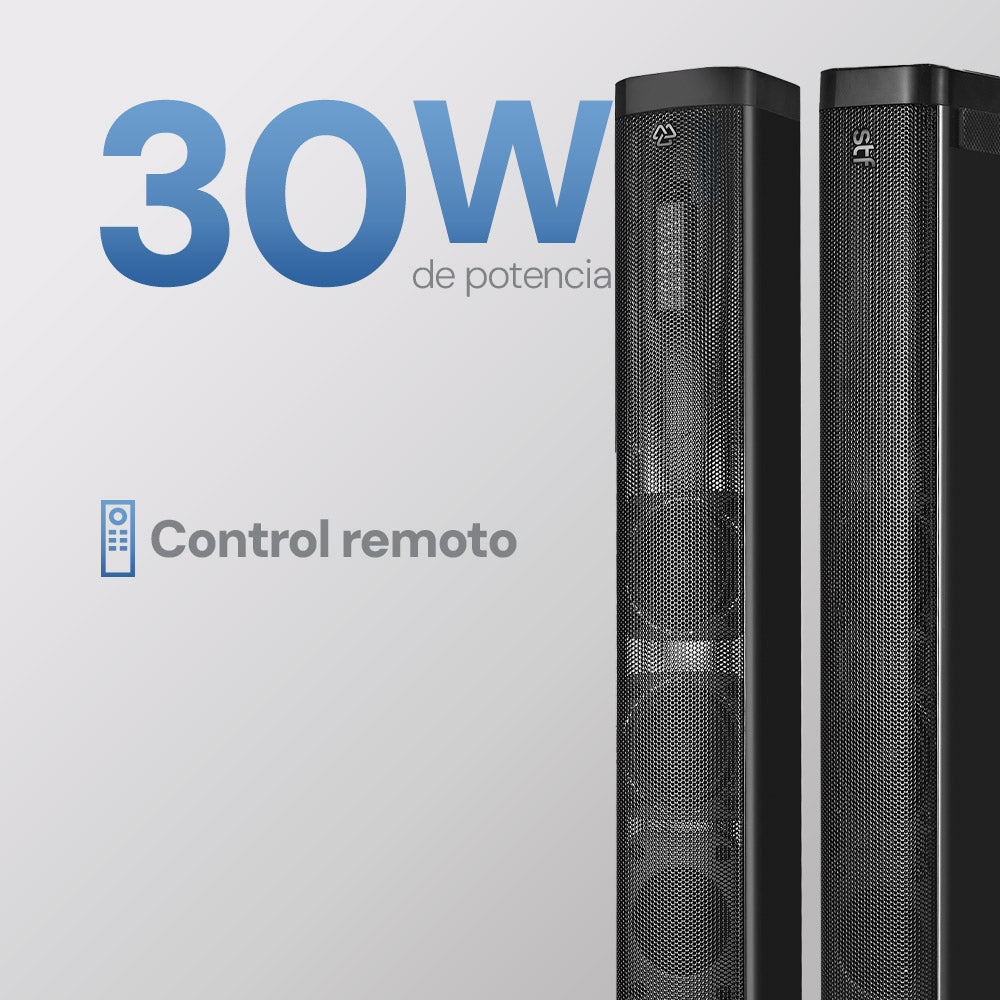 Barra de Sonido Home Audio 2.0 STF 30W HDMI OPTICO 3.5mm AUX USB
