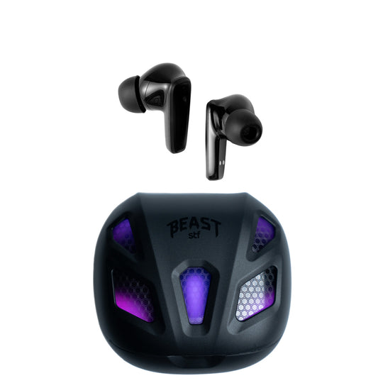 Audifonos Inalambricos Tws MSTWS-210 Gaming Beast STF ENC Luz Led