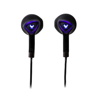 Audífonos Gamer Alámbricos In Ear Beast STF MSA-001 Videojuegos, Micrófono, 7 modos Luz