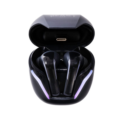 Audífonos Gamer Inalámbrico TWS Beast STF MSTWS-205 Hi-Fi Videojuegos, 6hrs uso, 4 micrófonos