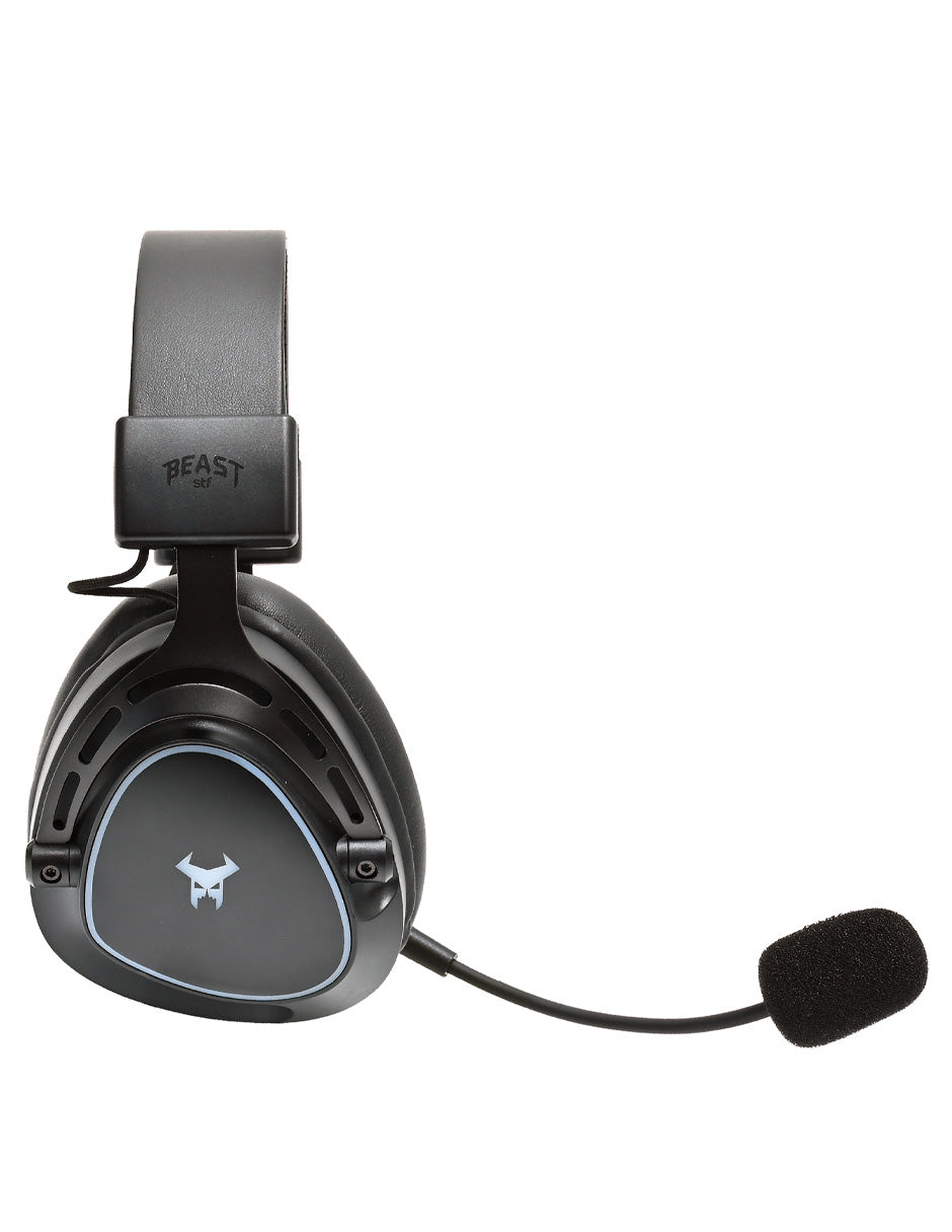 Audifonos Inalambricos On Ear MSI-110 Gaming Beast STF Triple Conexión Luz Led