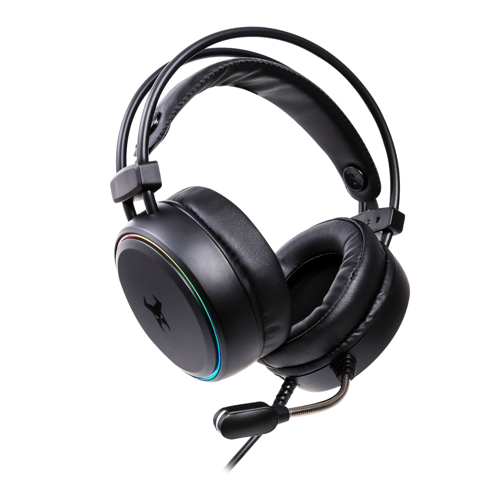 Audifonos Alambricos On Ear MSA-010 Gaming Beast STF Audio Virtual 7.1 Micrófono Luz Led