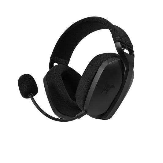 Audífonos Gamer Inalámbricos On ear | STF Beast MSI-100 | Videojuegos Microfono removible 15 hrs uso Low Latency Luz RGB