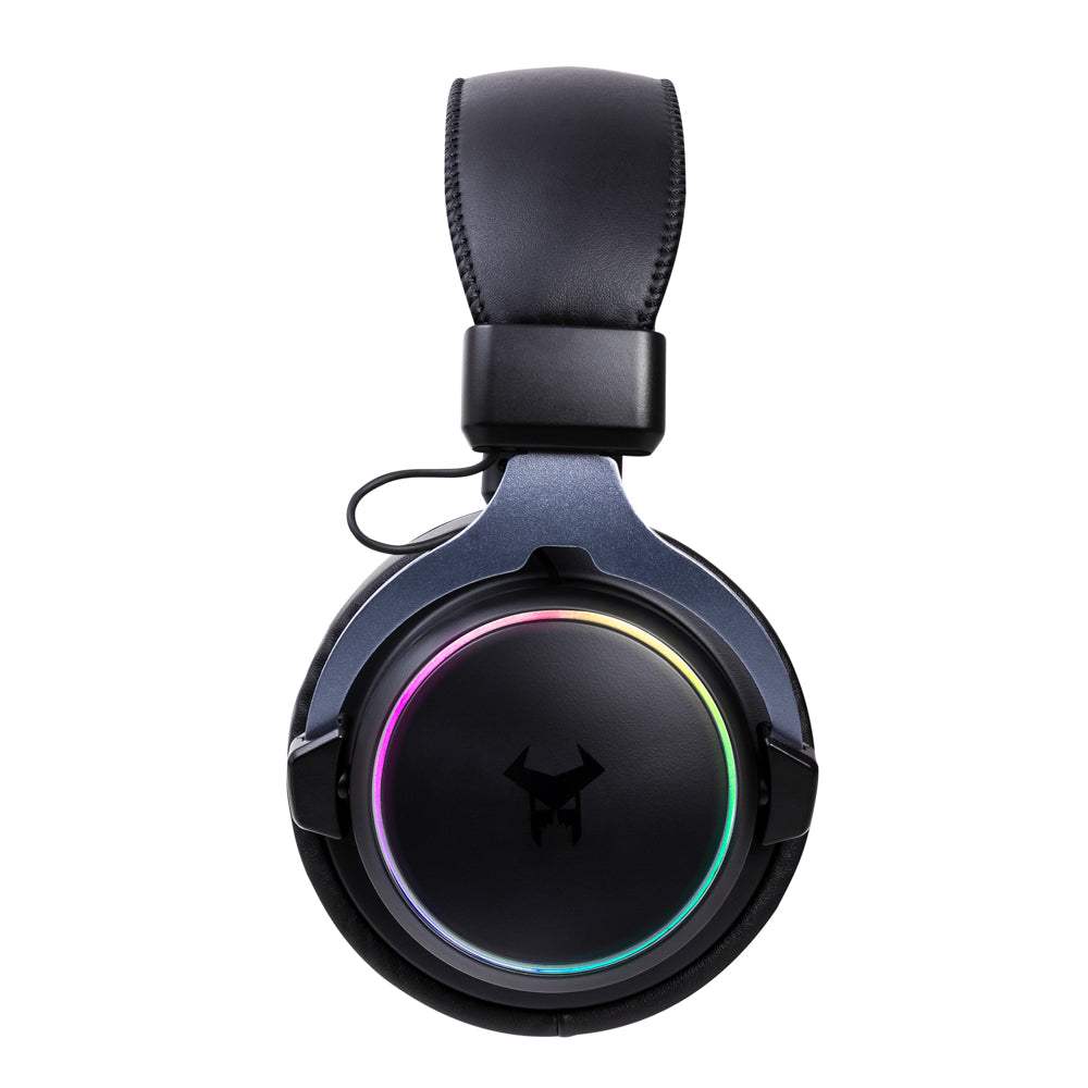 Audífonos Gamer Inalámbricos On ear Beast STF MSI-105 Videojuegos, Micrófono removible, 12 hrs uso, Low Latency, Luz RGB