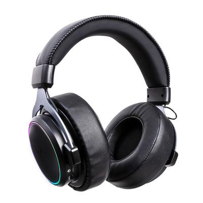 Audífonos Gamer Inalámbricos On ear Beast STF MSI-105 Videojuegos, Micrófono removible, 12 hrs uso, Low Latency, Luz RGB