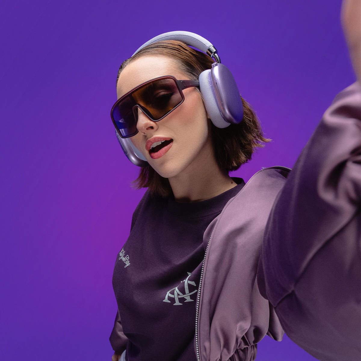 Audifonos Inalambricos On Ear STF Cherry 20 Hrs Lila