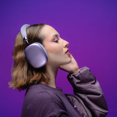 Audifonos Inalambricos On Ear STF Cherry 20 Hrs Lila