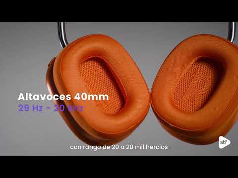 Audifonos Inalambricos On Ear STF Cherry 20 Hrs Lila