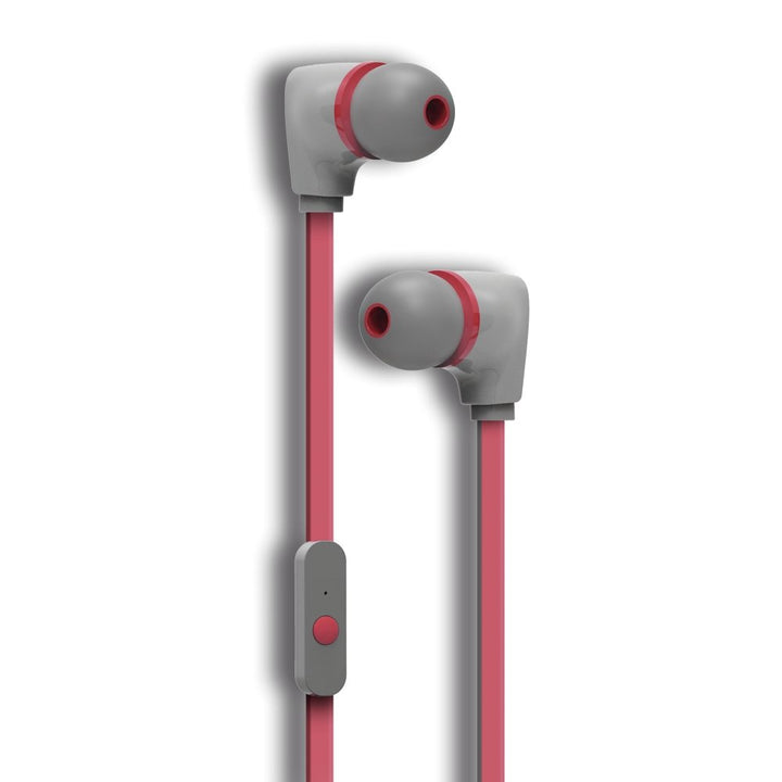 Audífono alámbrico In ear | STF Vector | Manos libres con micrófono Coral - STF - ST-E42426