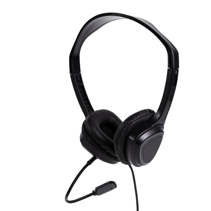 Audífono alámbrico On ear | STF Pro | Con micrófono para computadora - STF - ST-H31684