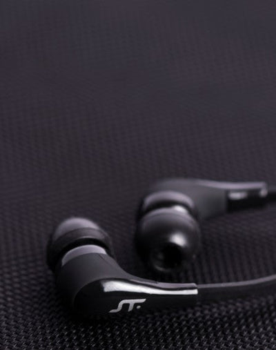Audífonos alámbricos In-ear | STF Resonanz | Manos libres con micrófono Negro - STF - ST-E29066