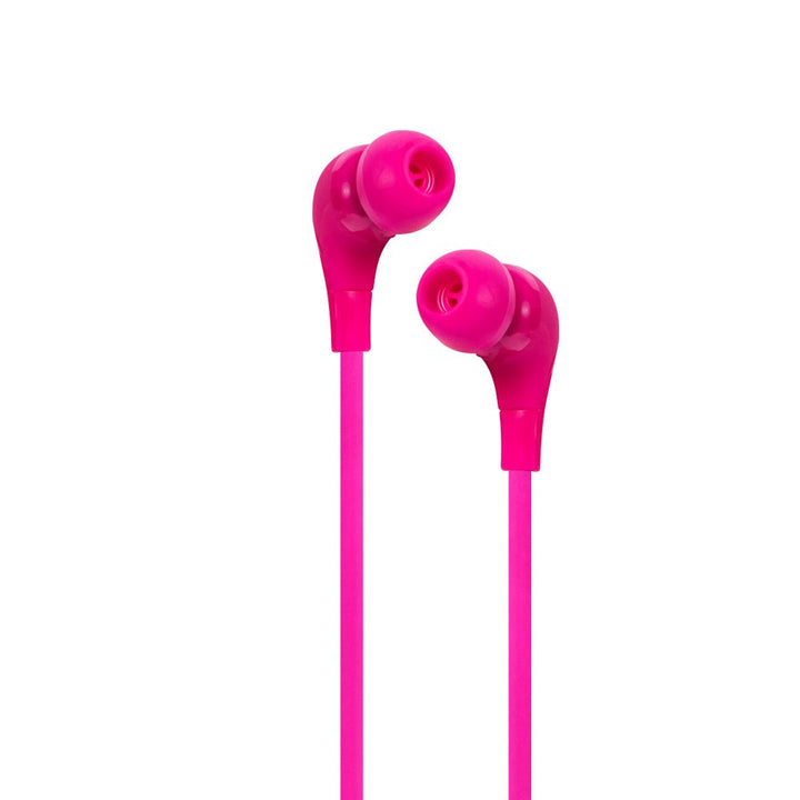 Audífonos alámbricos in ear | STF Resonanz | Manos libres con micrófono Rosa - STF - ST-E29318