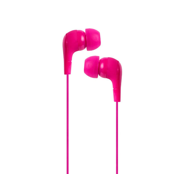 Audífonos alámbricos in ear | STF Resonanz | Manos libres con micrófono Rosa - STF - ST-E29318