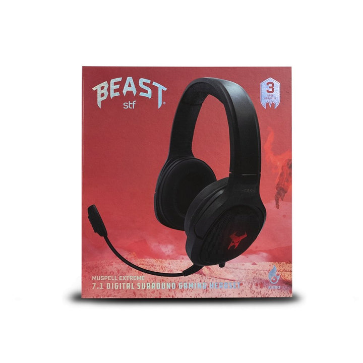 Audífonos Gamer | STF Beast Muspell Extreme | 7.1 Digital gaming para computadora - STF - STG-H32301