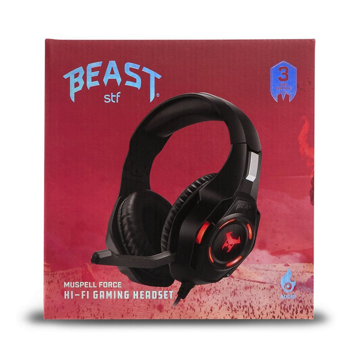 Audífonos Gamer | STF Beast Muspell Force | Hi-Fi gaming para computadora - STF - STG-H32295