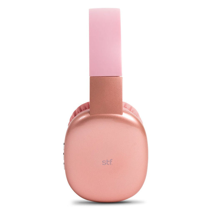 Audífonos inalámbricos On ear | STF Aurum | Micrófono 10 horas uso Rosa - STF - ST-H16437