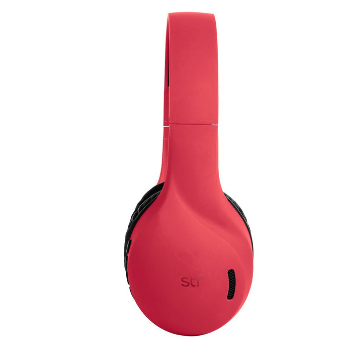 Audífonos inalámbricos On ear | STF Hoss | Función Dual, 7 hrs, Rojo - STF - ST-H11655