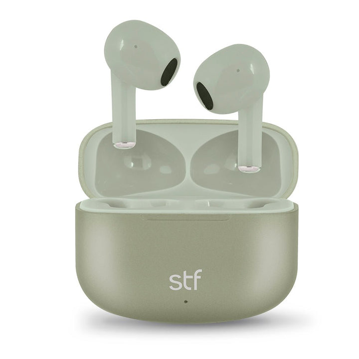 Audífonos inalámbricos True Wireless | STF Aurum | Cancelación de ruido Verde - STF - ST-E01423
