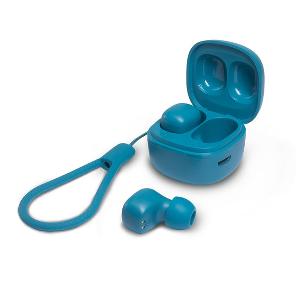 Audífonos inalámbricos True Wireless | STF Mini Bit | in ear IPX4 4 h Aqua - STF - ST-E78174
