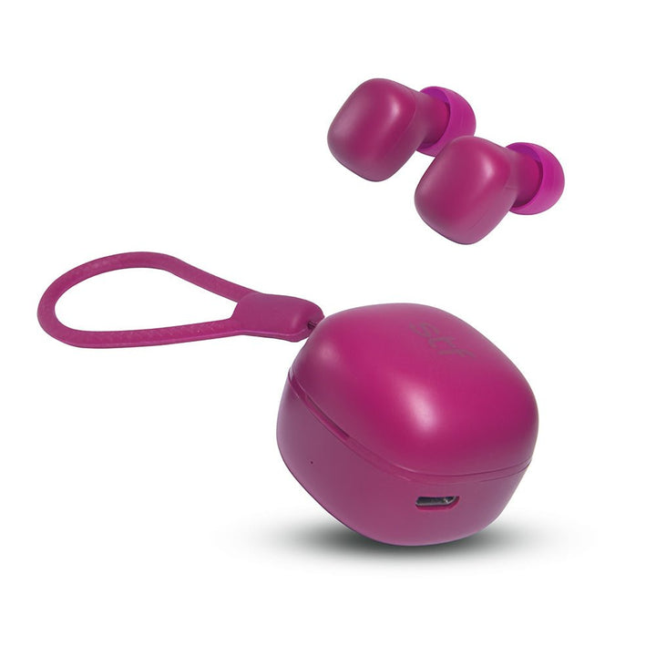 Audífonos inalámbricos True Wireless | STF Mini Bit | in ear IPX4 4 h Fucsia - STF - ST-E78167