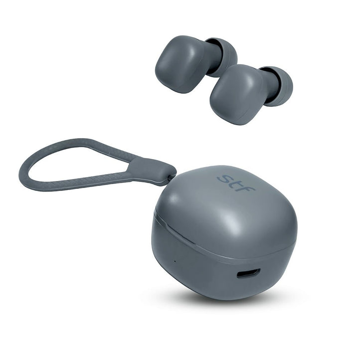 Audífonos inalámbricos True Wireless | STF Mini Bit | in ear IPX4 4 h Gris - STF - ST-E78419
