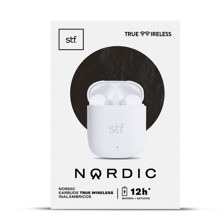 Audífonos inalámbricos True Wireless | STF Nordic | Con Micrófono Blanco - STF - ST-E58471